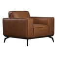 thumbnail image 1 of Porter Designs Carina Top Grain Leather Chair - Brown, 1 of 8