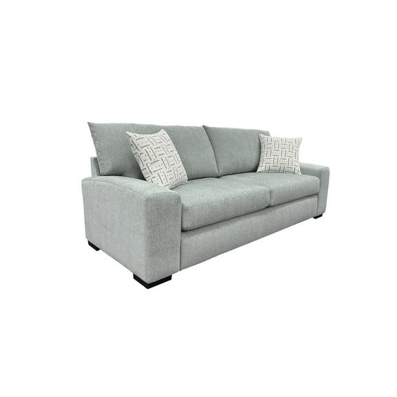 Porter Designs Clayton Modern Upholstered Sofa, Teal