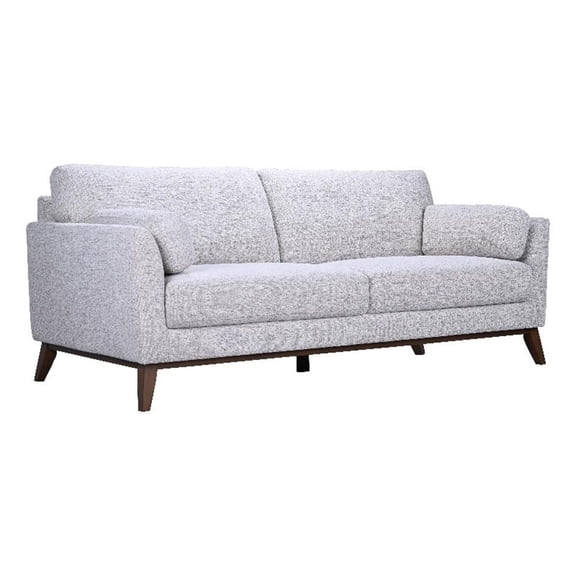 Porter Designs Flanders Wood Trim Sofa - Gray