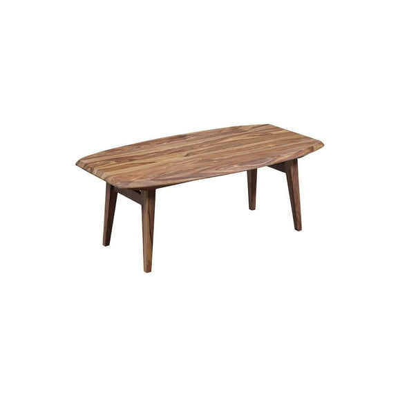 Porter Designs Fusion Solid Sheesham Wood Coffee Table - Natural