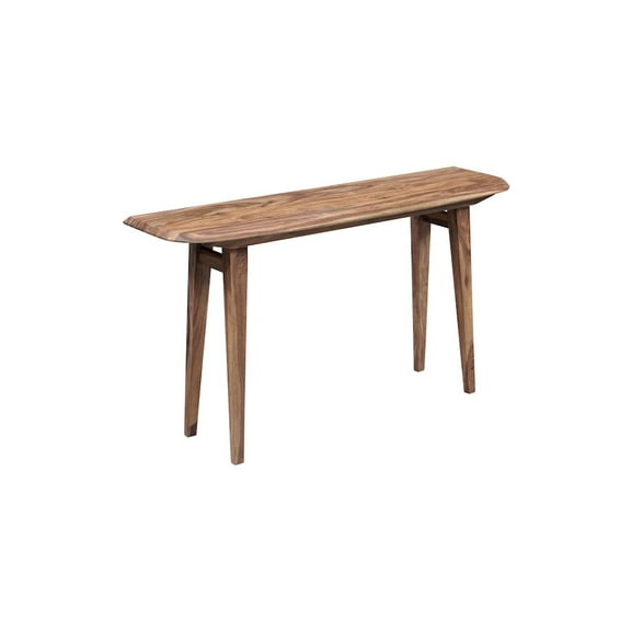 Porter Designs Fusion Solid Sheesham Wood Console Table - Natural