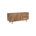 thumbnail image 1 of Porter Designs Fusion Solid Sheesham Wood Sideboard - Light Brown, 1 of 9