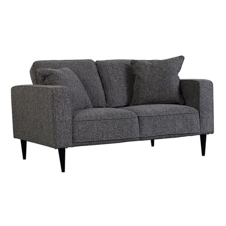 Porter Designs Keaton Upholstered Loveseat - Gray
