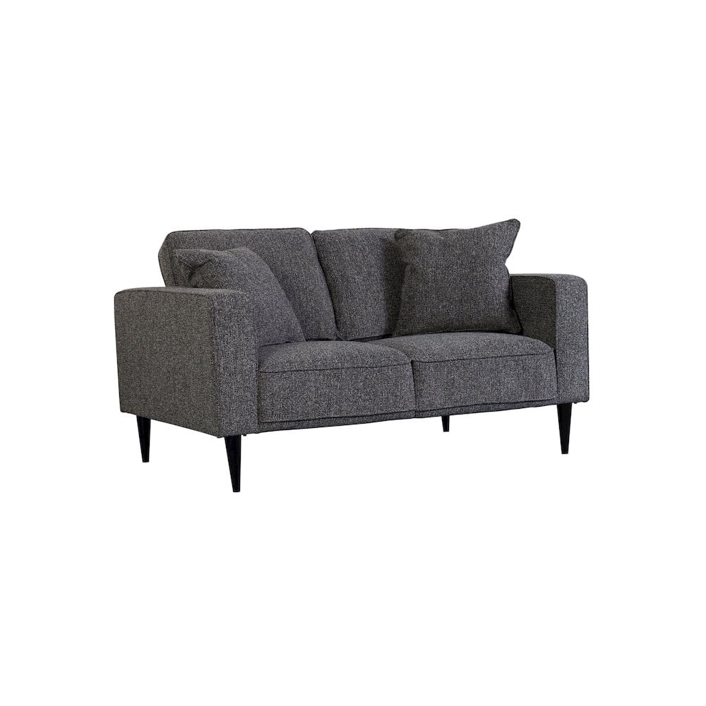 Porter Designs Keaton Upholstered Loveseat - Gray