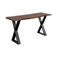 thumbnail image 1 of Porter Designs Manzanita Live Edge Solid Sheesham Wood Console Table - Brown, 1 of 5