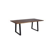 Porter Designs Manzanita Solid Sheesham Wood Dining Table - Brown
