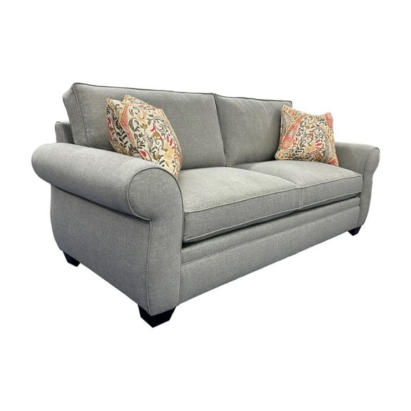 Porter Designs Oasis Transitional Upholstered Sofa - Gray