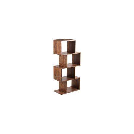 Porter Designs Portola Solid Acacia Wood Bookcase - Brown