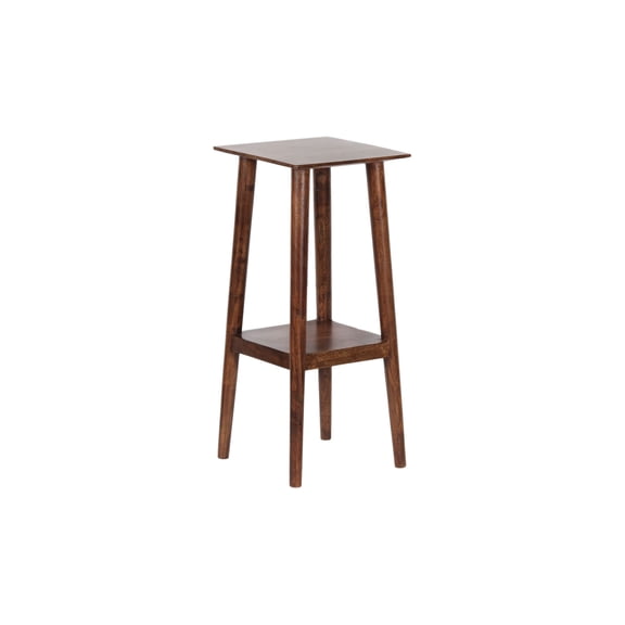 Porter Designs Portola Solid Acacia Wood End Table - Brown