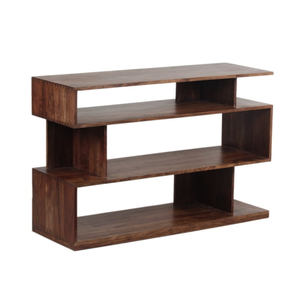 Porter Designs Portola Transitional Solid Wood Console Table in Brown