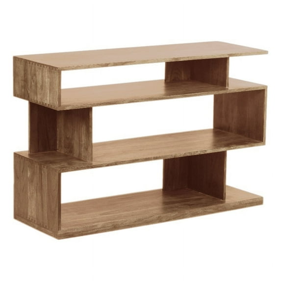 Porter Designs Portola Transitional Solid Wood Console Table in Natural