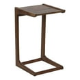 thumbnail image 1 of Porter Designs Portola Transitional Solid Wood End Table in Brown (Set of 2), 1 of 4