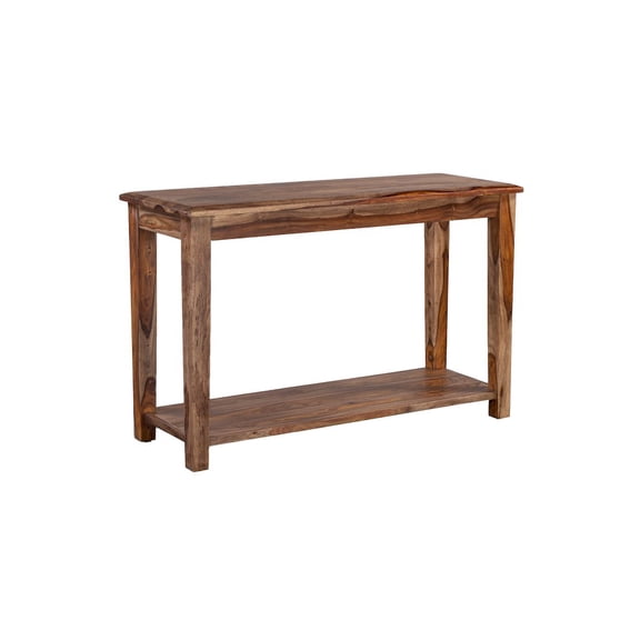 Porter Designs Sonora Solid Sheesham Wood Console Table, Brown