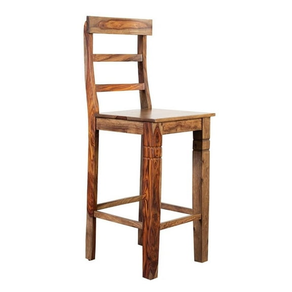 Porter Designs Taos Bar Stool in Brown (Set of 2)