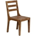 thumbnail image 1 of Porter Designs Urban Solid Sheesham Wood Dining Chair, Brown (Set of 2), 1 of 10