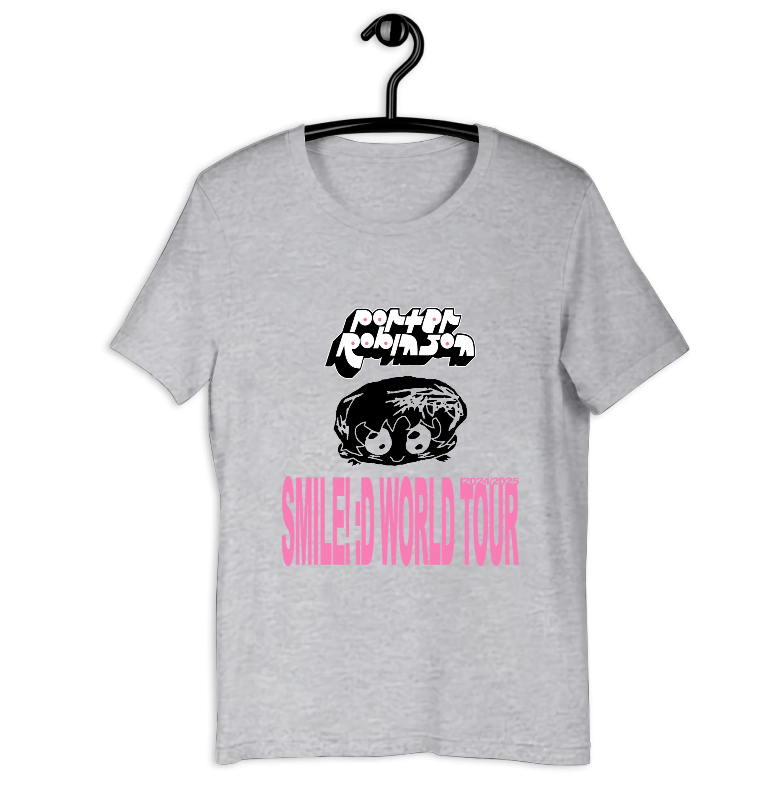 Porter Robinson The Smile D World Tour 2024 Shirt, Porter Robinson 2024 Concert Shirt DAT2307128