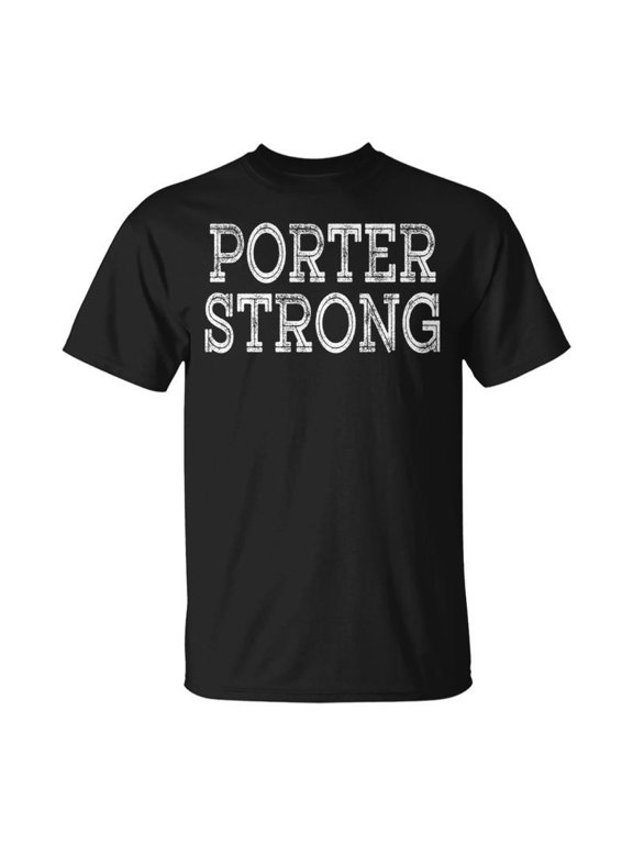 Porter Strong Squad Family Reunion Last Name Team Custom TShirt