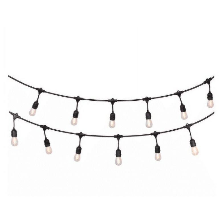 Portfolio 24-ft 12-Light Plug-In Bulbs String Lights Portfolio 24-ft 12-Light Plug-In Bulbs String Lights