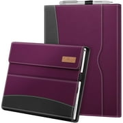 Portfolio Case for 12.3 Inch Microsoft Surface Pro 7 Plus, Surface Pro 7, Surface Pro 6, Pro 5, Pro 4, Pro 3, Business Cover with Pocket