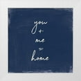 thumbnail image 1 of Portfolio, Wild Apple 15x15 White Modern Wood Framed Museum Art Print Titled - My Home Inspiration I Indigo, 1 of 4