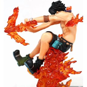 Portgas D. Ace Character Collectible Figurine, 6.2 Inch Static PVC Model, Detailed Desktop Display Statue For Hobby Collectors