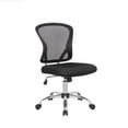 thumbnail image 1 of Porthos Home Cody Office Chair With Breathable Mesh Back, Instant Adjustable Height, Tilt Mechanism And Sturdy Roller Caster Wheels (Sleek, Armless Design For Home Studios And Small Offices), 1 of 6