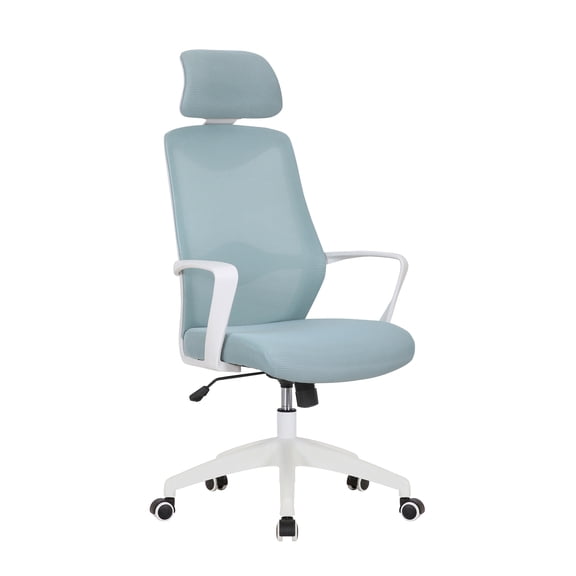 Porthos Home Cory Swivel Office Chair, Tall Mesh Back, Height Adjustable Seat