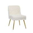 thumbnail image 1 of Porthos Home Gemma Dining Chairs With Luxurious Plush Upholstery, Sleek Gold Metal Legs And Thick Supportive Seats And Backs (Armless Design Is Suitable For Cozy Dining Rooms), 1 of 6