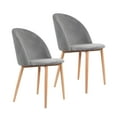 thumbnail image 1 of Porthos Home Jailyn Dining Room Chairs, Velvet And Metal (Set Of 2), 1 of 7