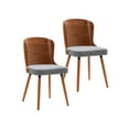 thumbnail image 1 of Porthos Home Karr Armless Dining Chairs, Beech Wood Back & Legs (Set of 2), 1 of 8