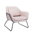 thumbnail image 1 of Porthos Home Kylen Accent Chair, Polyester Upholstery, Metal Legs, 1 of 5