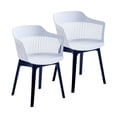 thumbnail image 1 of Porthos Home Palmer Dining Chairs, Plastic Shell And Legs (Set Of 2), 1 of 6