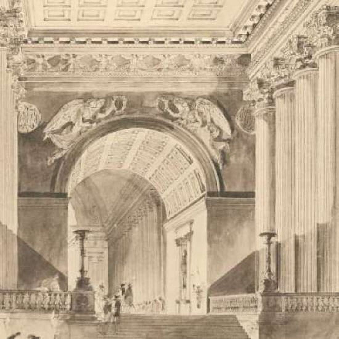 Portico Antico II Canvas Art - Maurizio Bartolomeo (24 x 24)