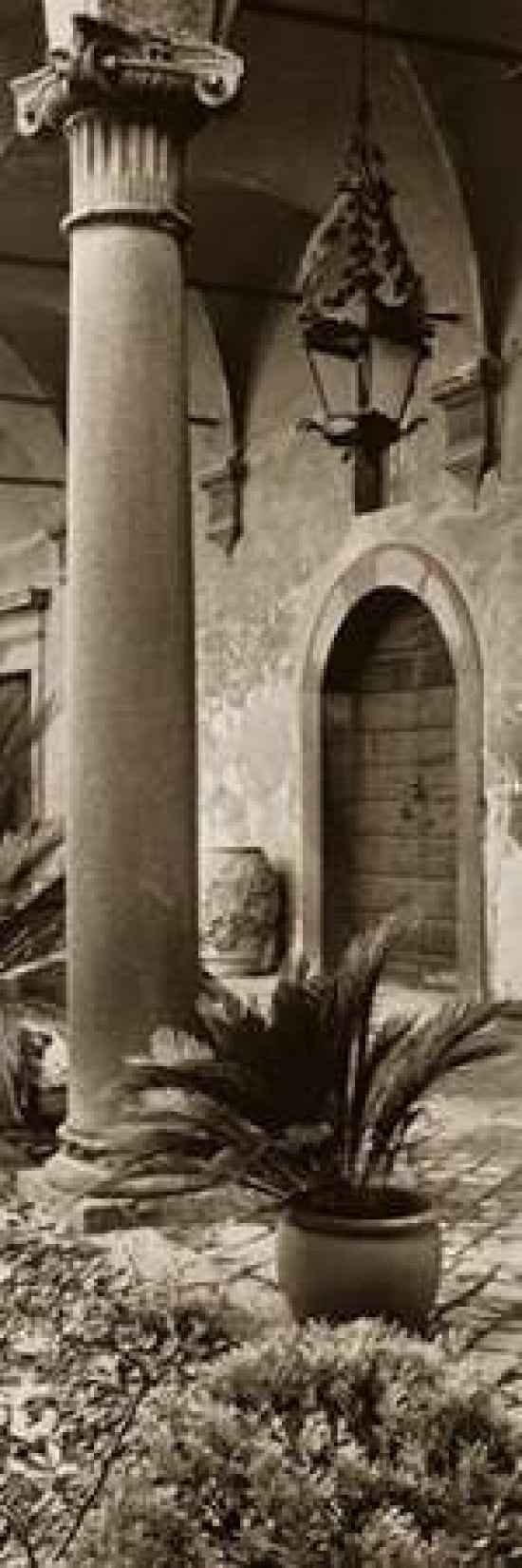 Portico - Umbria Canvas Art - Alan Blaustein (8 x 24)