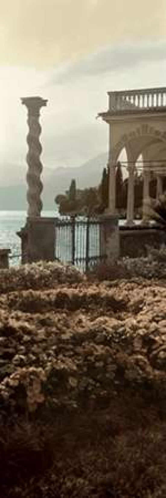 Portico Vista Canvas Art - Alan Blaustein (12 x 36)