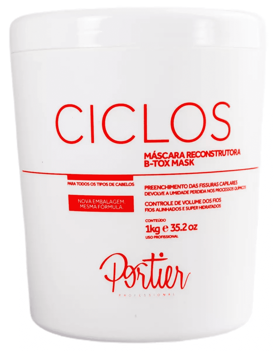 Portier Ciclos B-Tox Mask Volum Control - Portier Reconstructive Anti-Frizz 1kg