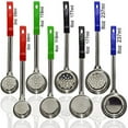 Portion Control Serving Spoon, Cooking Utensils, Set of 8 For, Weight
