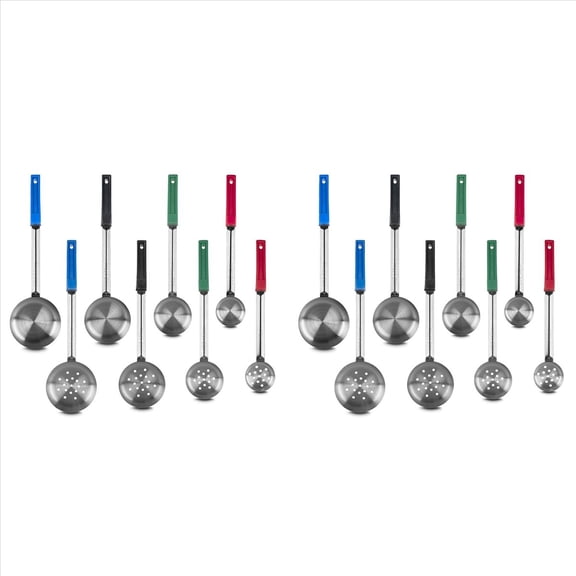 Portion Control Serving Spoons - Bariatric Must Haves - Perfect for & Gastric Bypass - Set of 16 Ladles,Photo Color