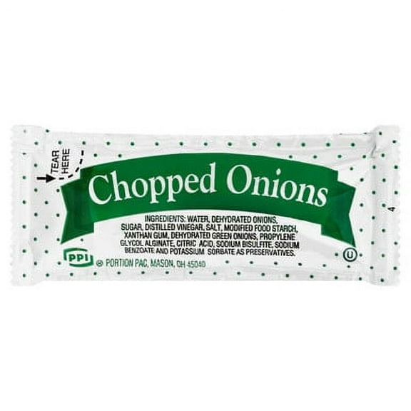 Portion Pac Ppi Chopped Onions, 3.88 lb - Case of 1