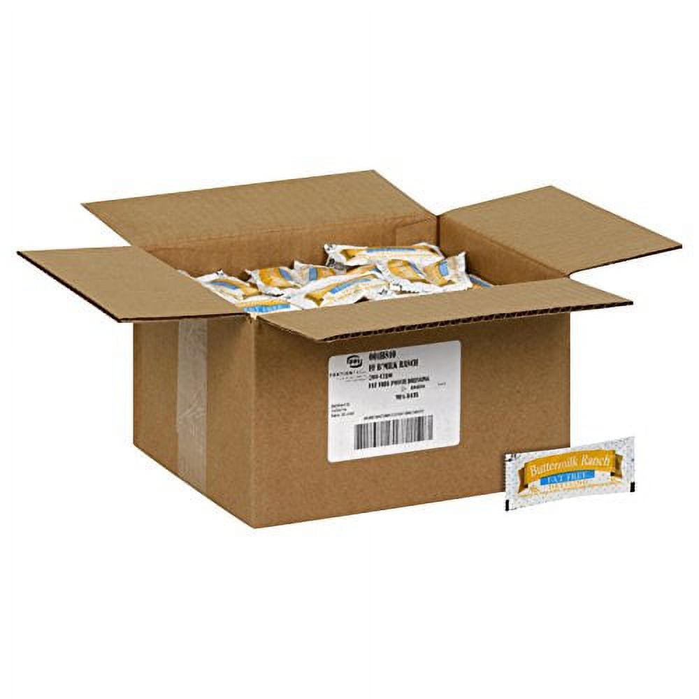 Portion Pack Free Buttermilk Ranch Dressing, 0.42Ounce Single Serve