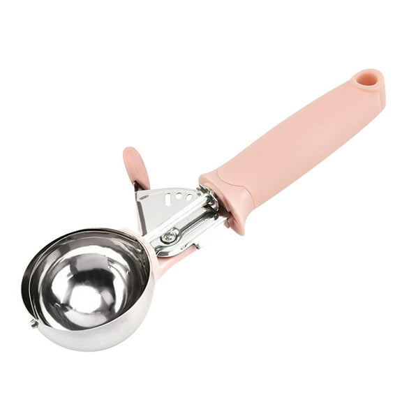 Portion Scoop, Cookie Scoop, Ice Cream Scoop, 1 Trigger Release Cookie Scoop with Handle Cookie Scoops for Baking, Stainless Steel Cupcake Scoop,Stainless Steel Ice Cream Scoop Disher