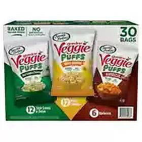 Portions Garden Veggie Puffs Variety Pack (0.5 oz., 30 packs.) Great Price
