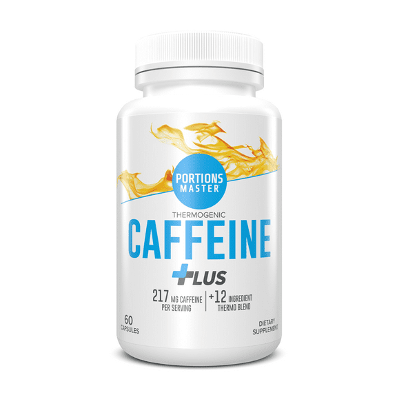 Portions Master Caffeine Plus Supplement - 200mg