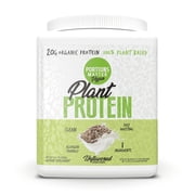 Portions Master Plant Protein Powder, Vegan, Gluten-Free, Dairy-Free Unflavored 375g
