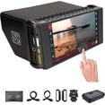 thumbnail image 1 of Portkeys 5.2" 4K Touchscreen Video Monitor Display, Accessories Included, Black, PT6, 1 of 5