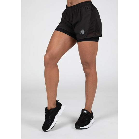 Portland 2-In-1 Shorts - Black