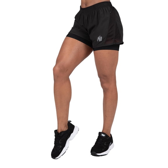 Portland 2-In-1 Shorts - Black