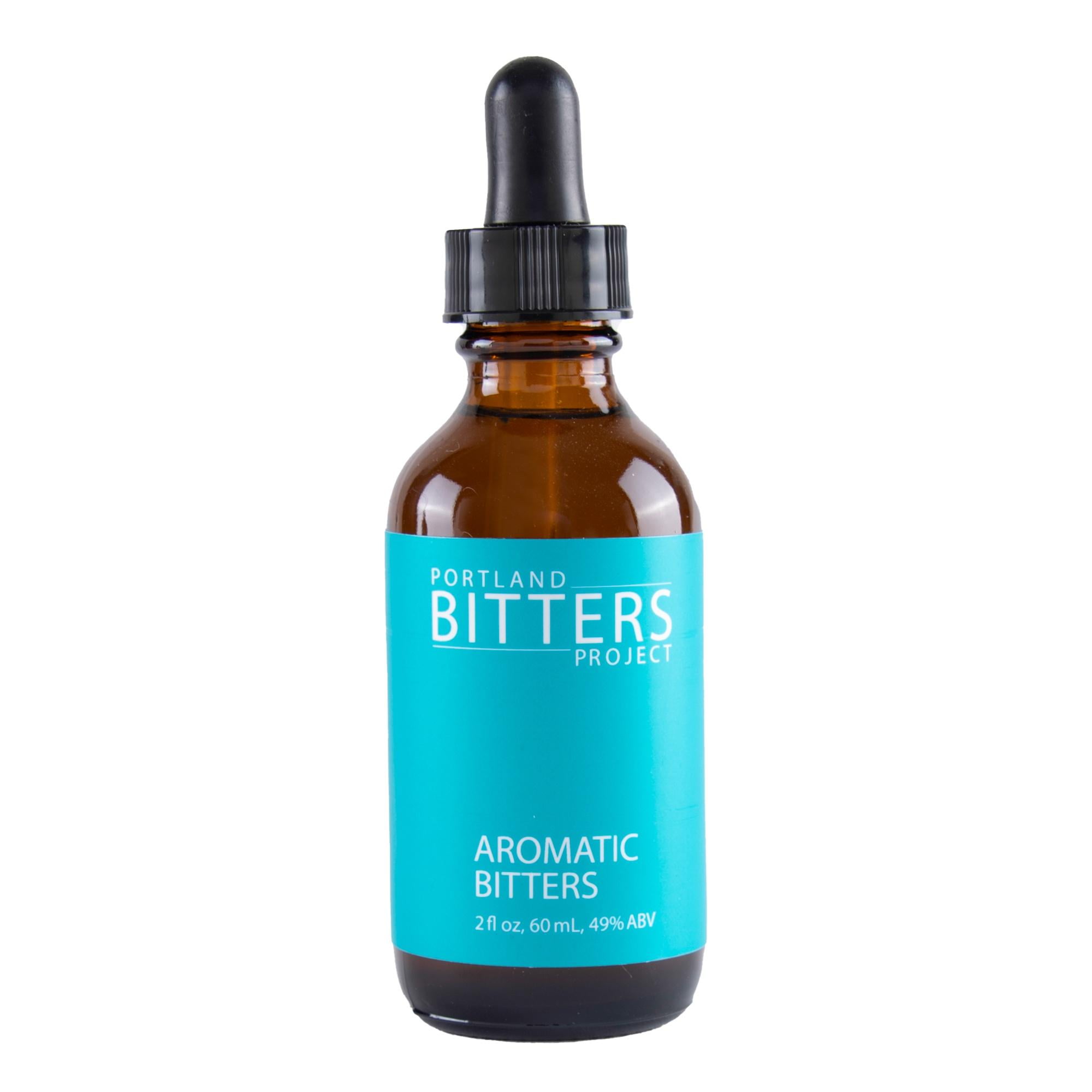 Portland Bitters Project Aromatic Bitters – Concentrated Bitters with Layered Flavors Made from Organic, Wild Crafted, Therapeutic Grade Whole Botanicals to Elevate Drinks & Cocktails – 2 fl oz