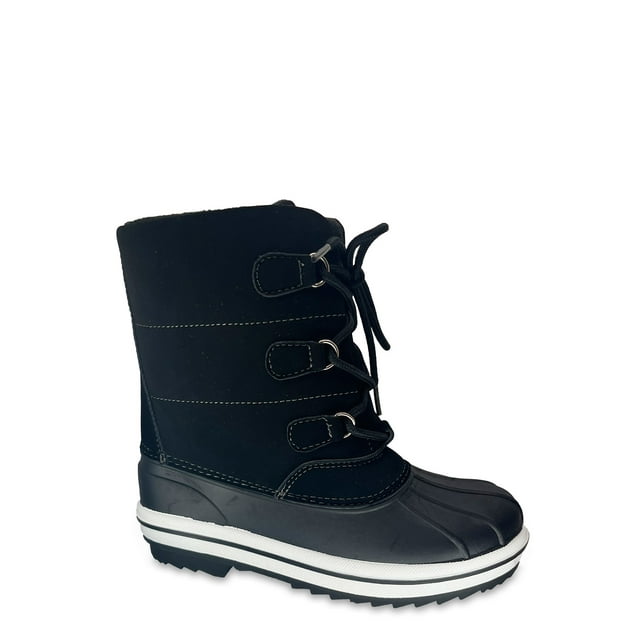 Portland Boot Company Kids Lace Up Snow Boots, Sizes 11-3 - Walmart.com