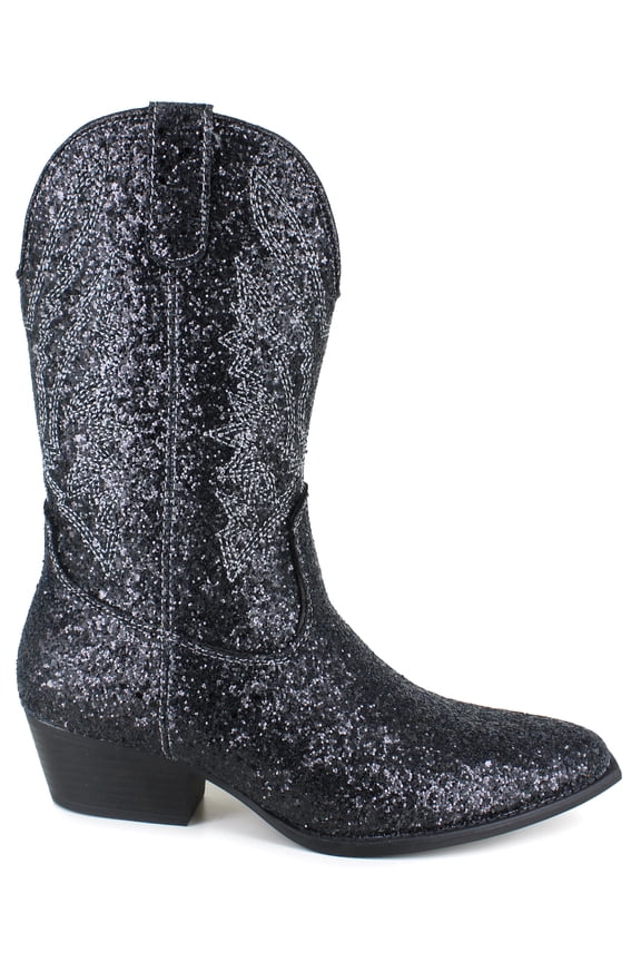 Olympia Glitter Western Boot